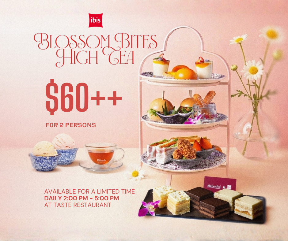 Blossom Bites High Tea | Affordable High Tea in Bugis Singapore